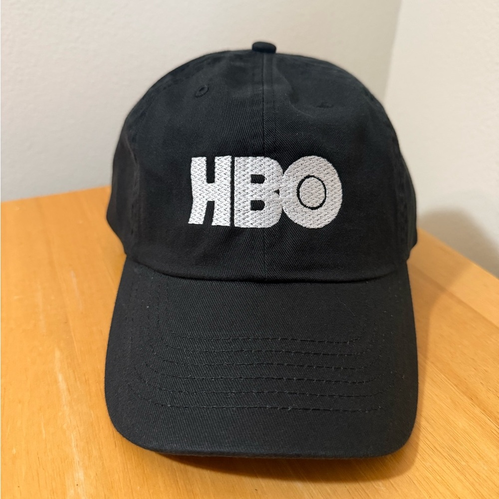 Hbo Black Strapback Hat
